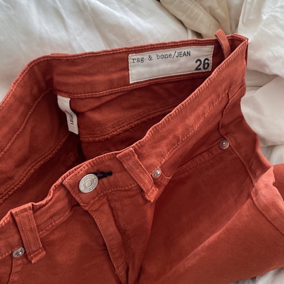 Used Rag & Bone colored legging jeans - Picture 2 of 5